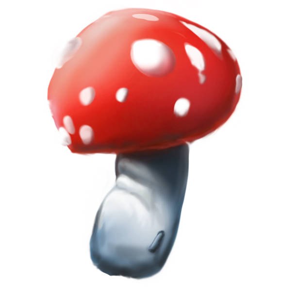 istock Illustration of mushrooms. The mushroom pattern is not suitable for food. 949477900