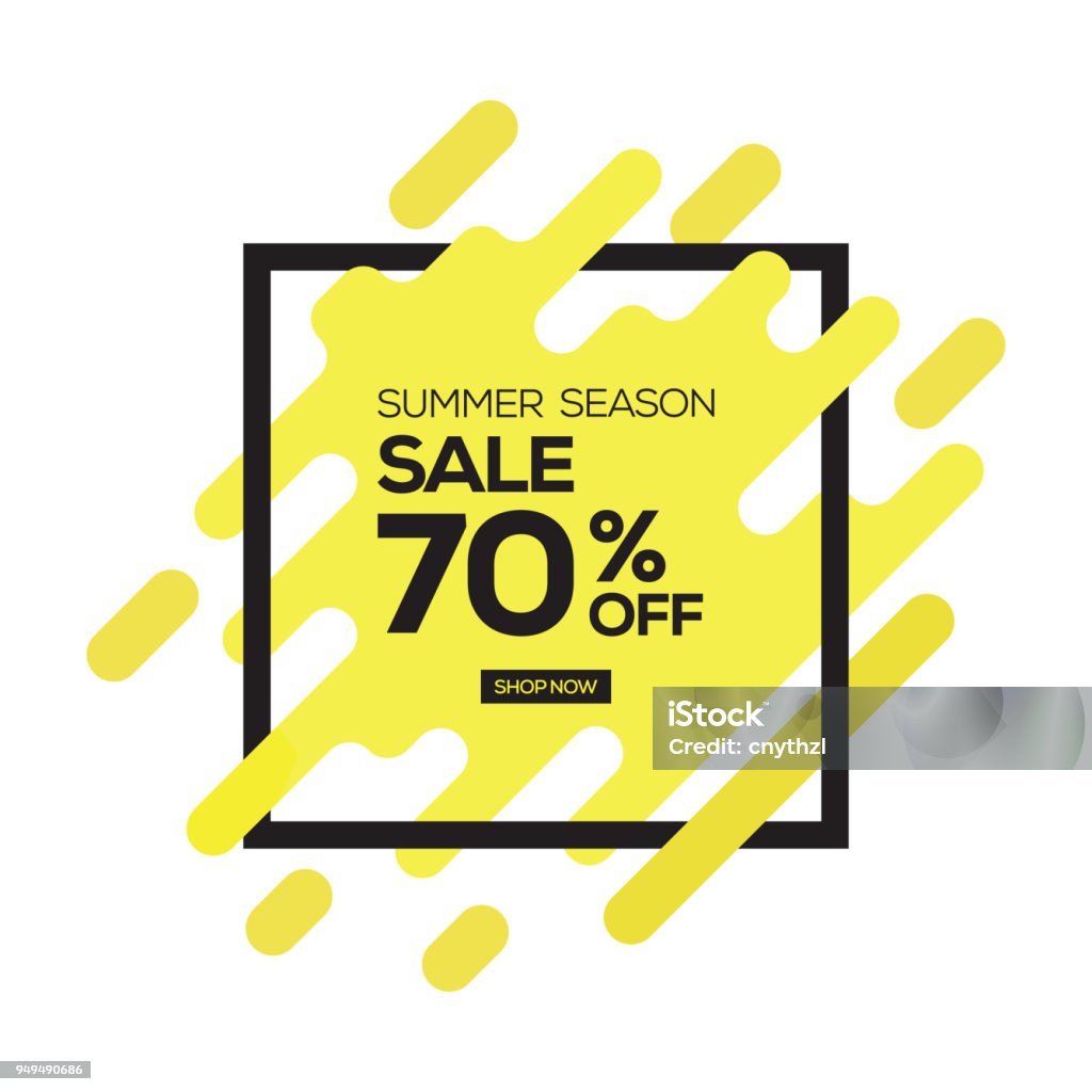 Summer Sale Banner Sale stock vector