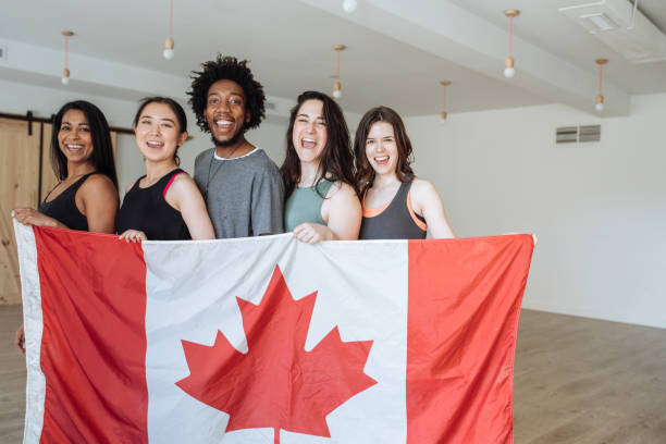 istock International student on yoga competition 949496848