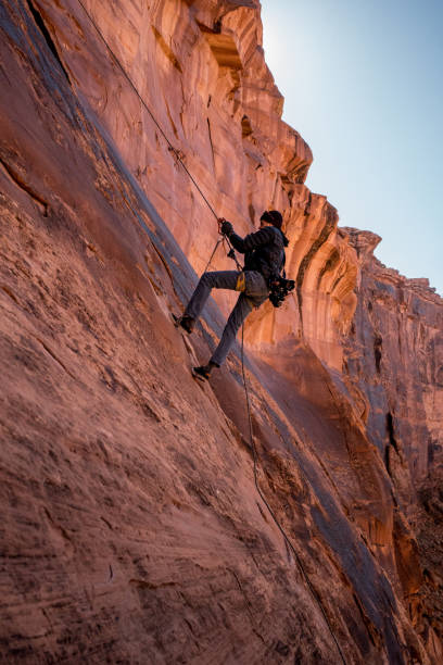 istock Rock Climbing Adventure Photographer in Moab Utah 949504520