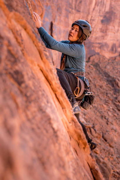 istock Female Rock Climber in Moab 949504534