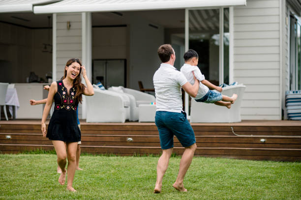 istock Happy young family spending time together 949508168