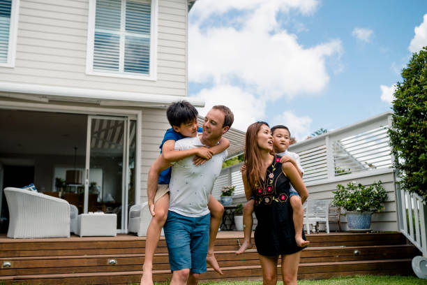 istock Happy young family spending time together 949508240