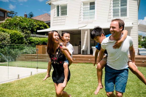 istock Happy young family spending time together 949508306