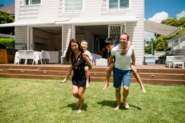 istock Happy young family spending time together 949508360