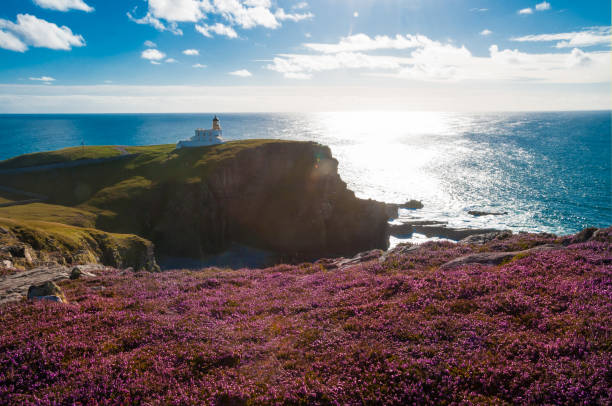 istock Lighthouse on a coast of Scottish highlands 949509036