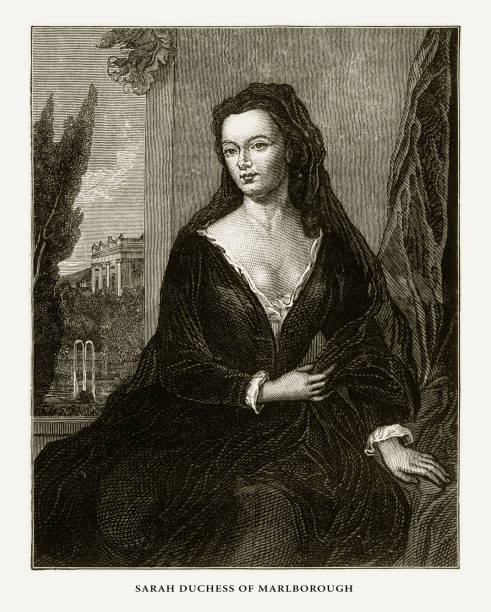 istock Sarah Duchess of Marlborough, English Victorian Engraving, 1887 949530828