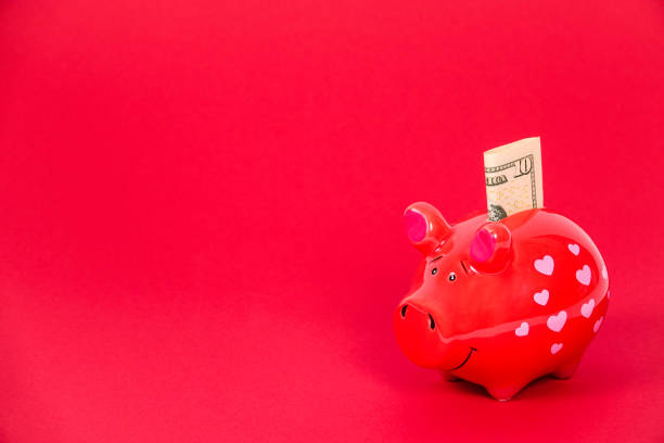 istock Red piggy bank 949537578