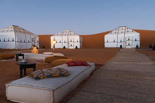 Luxury Camp in Sahara Desert