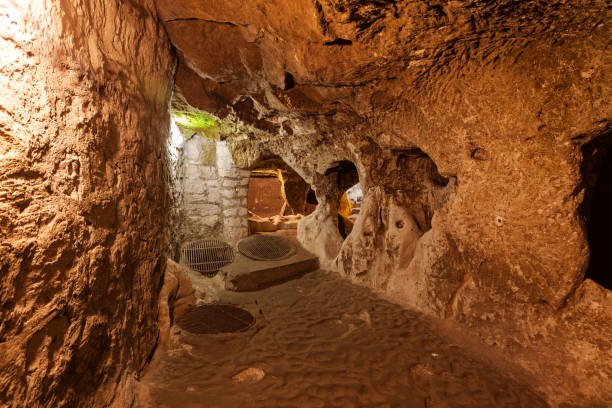 istock Underground city in Derinkuyu. 949556846