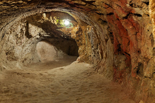 istock Underground city in Derinkuyu. 949557570