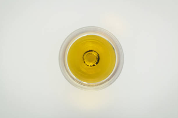 istock Glass of Brandy on White 949562250
