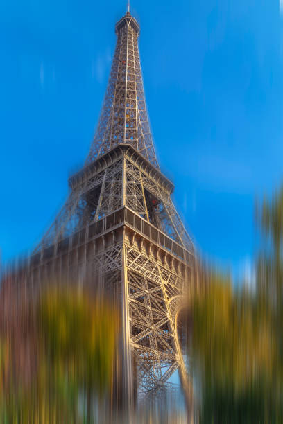 istock Background with Eiffel tower from Paris, France 949578270