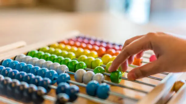 Calculating On Abacus