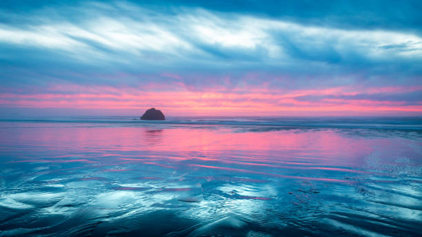 istock Oregon's Hug Point State Recreation Site at Sunset 949586162