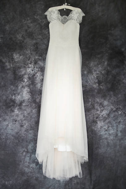 istock white wedding dress of the bride 949603478