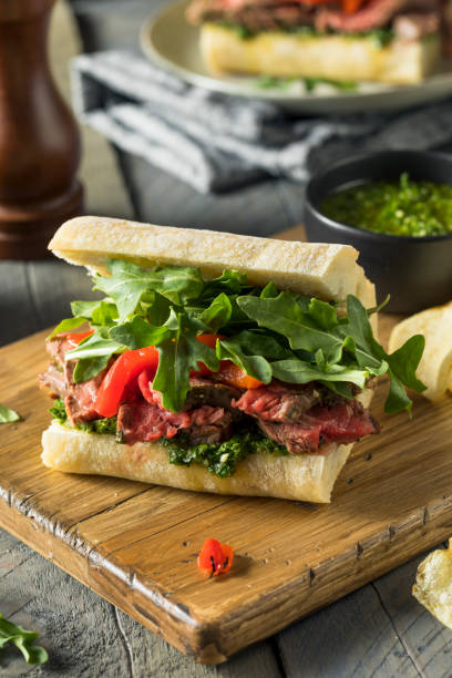 istock Homemade Beef Steak Sandwich 949607850