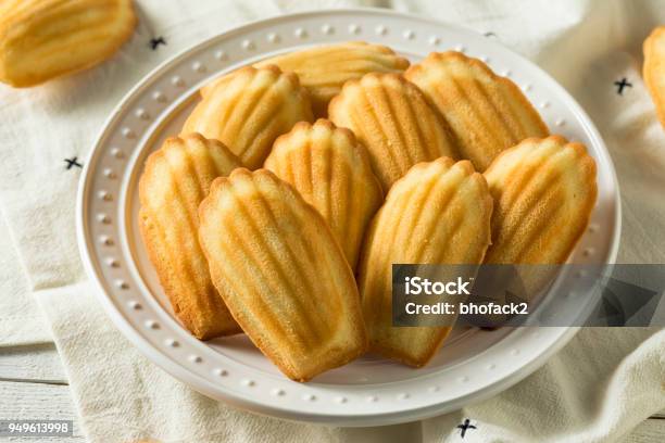 Homemade Sweet French Madeleines Stock Photo - Download Image Now - France, Madeleine Sponge Cake, French Culture