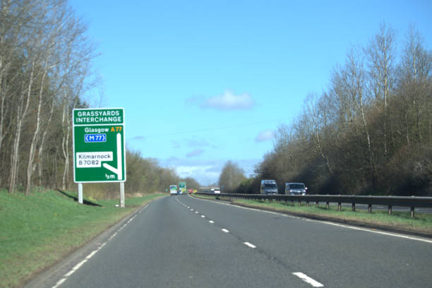 istock View on the M77 motorway, Ayrshire 949614038