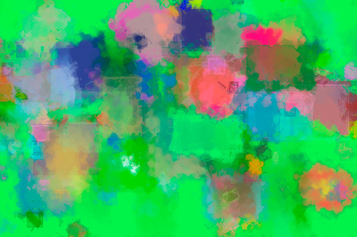 Square Random Drawing Random Square Rectangle Shape Digital Generative Art For Web Page ...