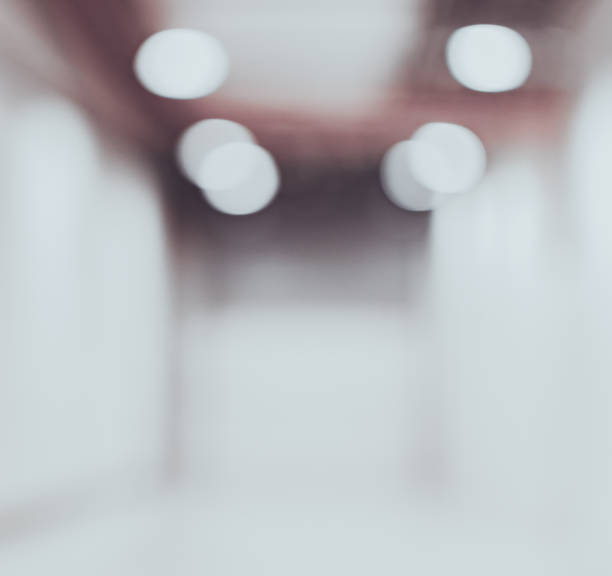 istock Vintage Style - blurred luxury building hallway in shopping mall 949619762