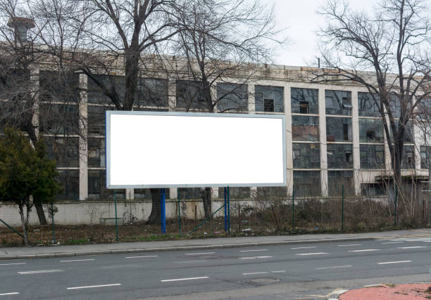 istock Billboard with white space for streets advertising 949632882