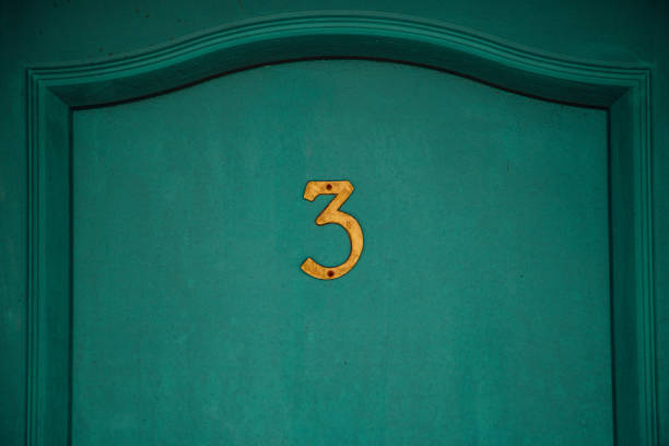 istock number 3 on wooden motel door 949636024