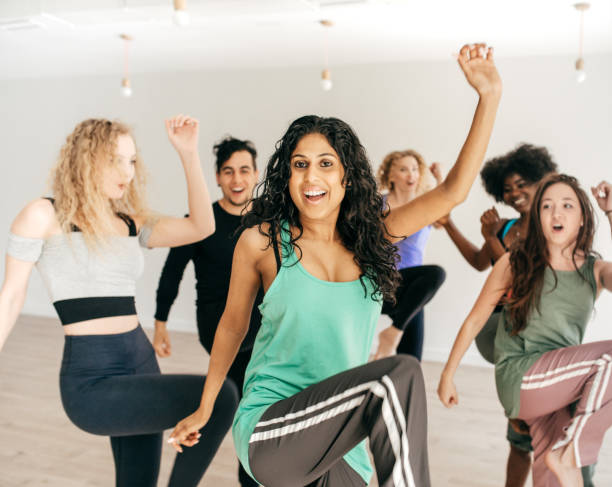 istock Dance Fitness Group 949641604