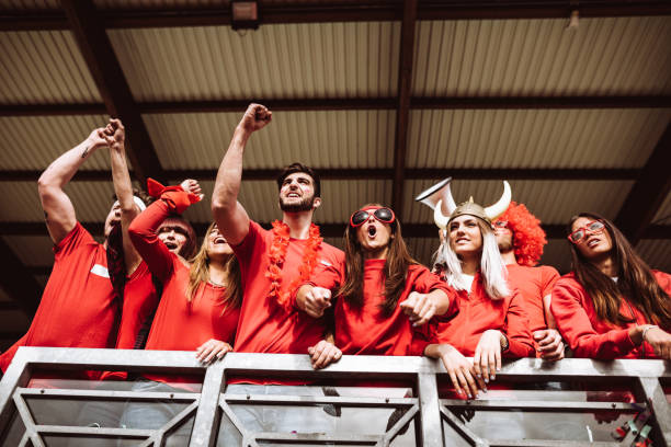 istock supporters screaming at the stadium 949645072