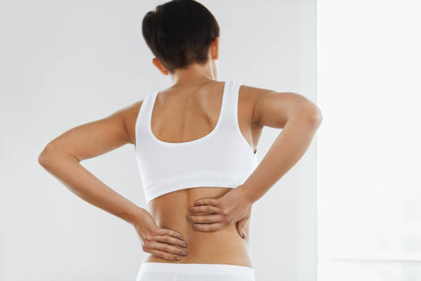 istock Pain. Beautiful Female Having Painful Feeling In Back, Backache 949645122