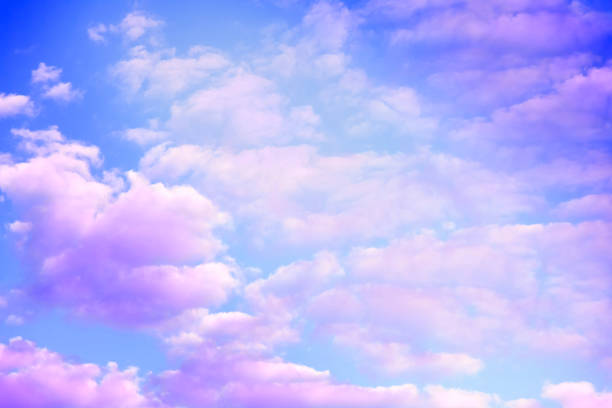 istock the image of white clouds in the blue sky 949653030