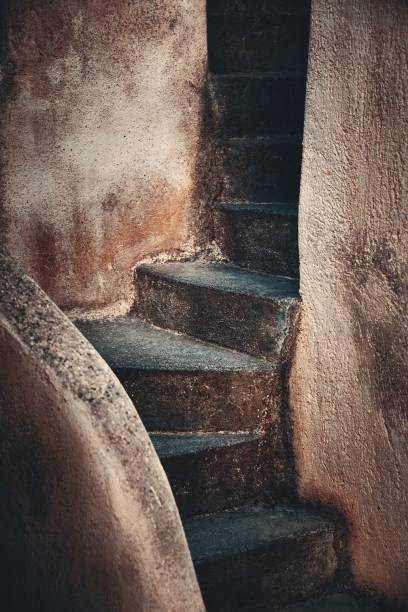 istock Santorini island stairs 949669280