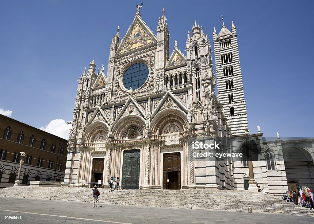 cathedral at Siena  Architecture Stock Photo