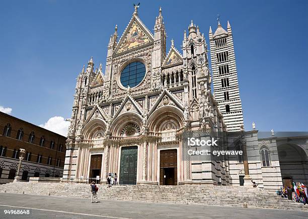 Cathedral At Siena Stock Photo - Download Image Now - Architecture, Building Exterior, Built Structure