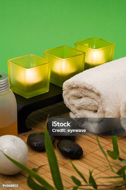 Spa And Wellness Stilllife Stock Photo - Download Image Now - Alternative Medicine, Aromatherapy, Bamboo - Material