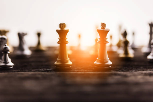 istock chess board games business and creativity ideas concept 949691766
