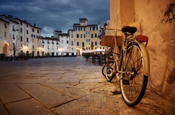 Piazza dell Anfiteatro with bike night