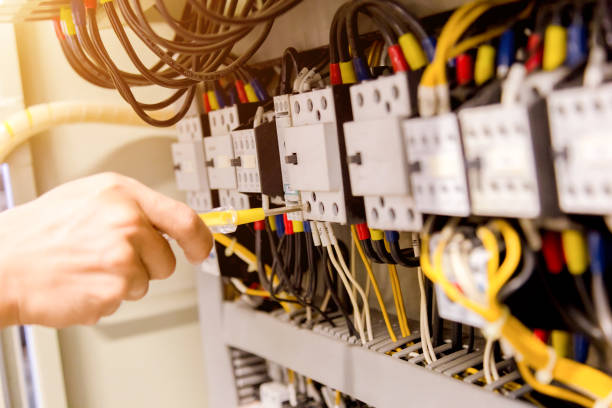 istock Electrician measurements with multimeter tester System ready. 949711412