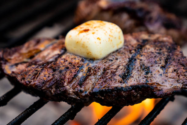 istock Grilled Sirloin Steak with Butter 949714334