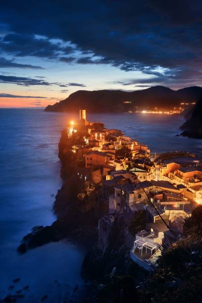 istock Vernazza at night in Cinque Terre 949714356