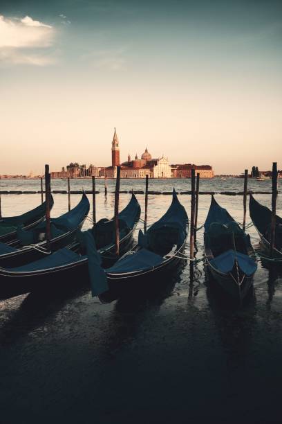 istock Gondola and San Giorgio Maggiore island 949719664
