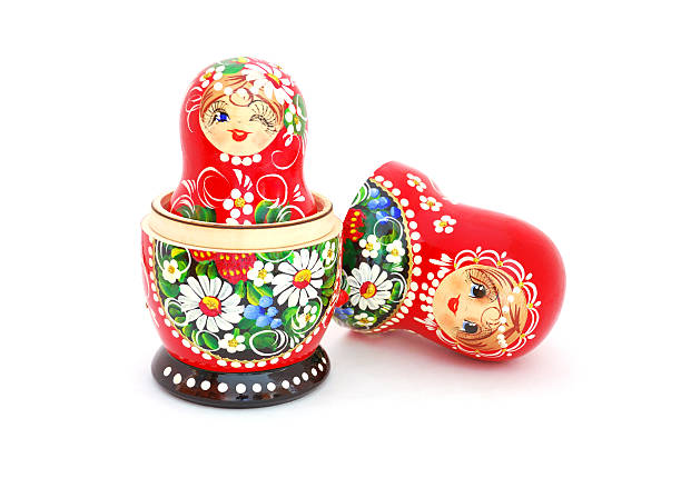 텍사스식 산란기 dolls - russian nesting doll babushka doll matrioska 뉴스 사진 이미지