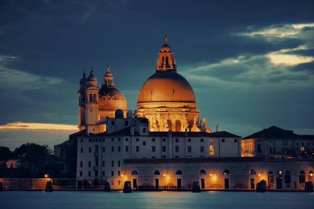 istock Venice Grand Canal at night 949727874