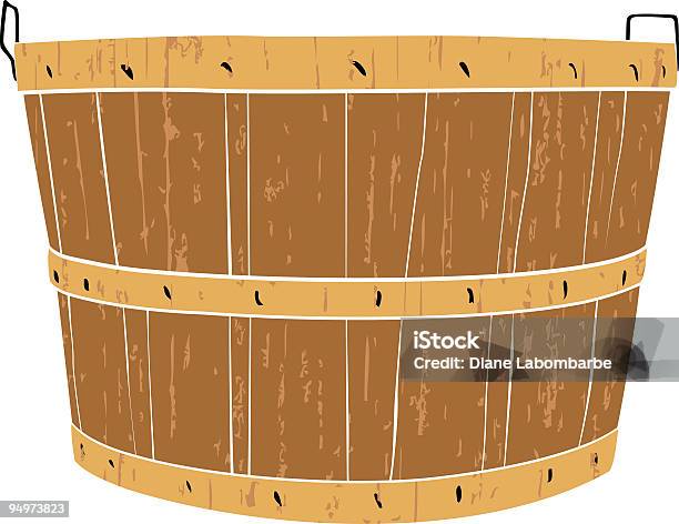 Bushel Cestello - Immagini vettoriali stock e altre immagini di Vettoriale - Vettoriale, Agricoltura, Clip art