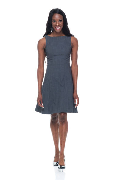 istock Black businesswoman walking 949742586