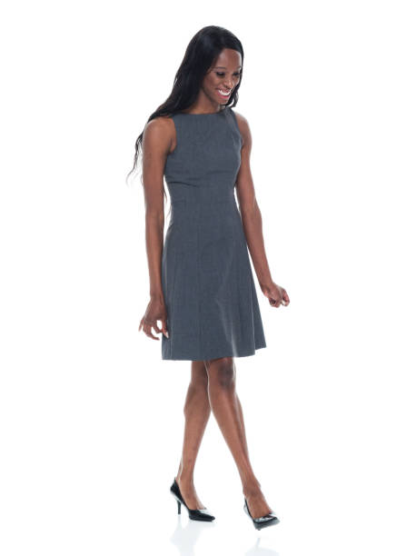 istock Black businesswoman walking 949742774