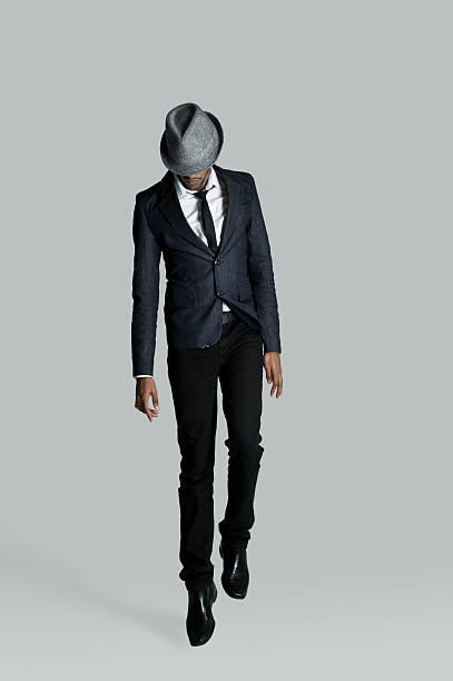 istock Skinny man jumps 94974595