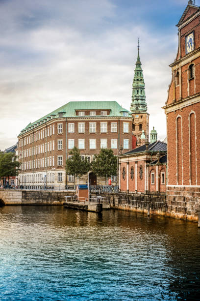 istock Beautiful Canal in Copenhagen at Sunset, Denmark 949750890