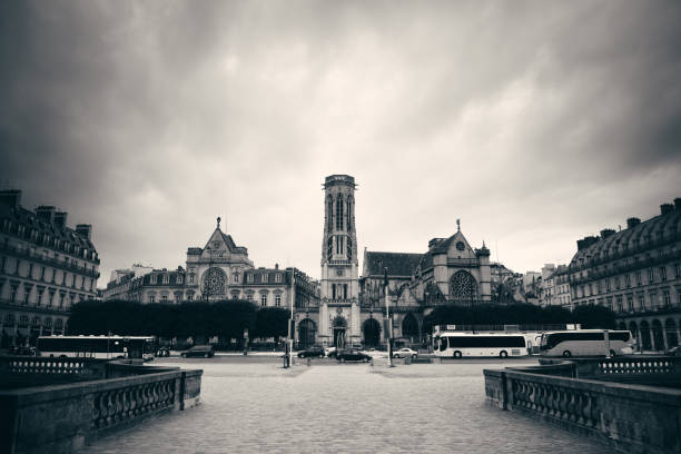 Paris Street Stock Photo - Download Image Now - Architecture