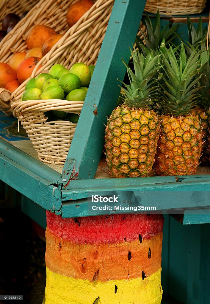 Frische, tropische Früchte - Lizenzfrei Ananas Stock-Foto